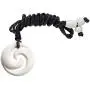 81stgeneration Womens Mens Hand Carved Bone Maori Double Koru Spiral Swirl Pendant Necklace 81stgeneration Womens Mens Hand Carved Bone Maori Double Koru Spiral Swirl Pendant Necklace