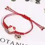 Handmade Red Braided Rope Thread Bracelet Cat Transfer Lucky Temperament Fashion Jewelry Red Rope Bracelet for Women Gifts(red) Handmade Red Braided Rope Thread Bracelet Cat Transfer Lucky Temperament Fashion Jewelry Red Rope Bracelet for Women Gifts(red)