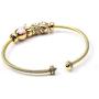 RIMAYZI 14K Gold Plated Bracelet for Women, Bracelet for Girls, Gold Bracelets, Jewelry for Women, Crystal Bracelets, Zircon Bracelets, Gift Box