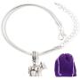 Donkey Jewelry | Stainless Steel Snake Chain Charm Bracelet