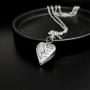 YSAHan Love Urn Necklace for Ashes Carved God has You in his arms I Have You in My Heart Cremation Memorial Pendant Stainless Steel Keepsake Jewelry