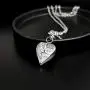 YSAHan Love Urn Necklace for Ashes Carved God has You in his arms I Have You in My Heart Cremation Memorial Pendant Stainless Steel Keepsake Jewelry