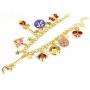 3Pack Sailor Moon Choker Necklace Charm Pendant with Cosplay Bracelet