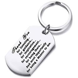FUSTMW Mentor Gift Boss Appreciation Gift Mentor Keychain Thank You Gifts for Guidance and Inspiration Coworker Leaving Gifts