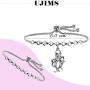 UJIMS Octopus Lover Gifts Octopus Adjustable Bracelet Octopus Jewelry for Grad BFF Ocean Beach Themed Jewelry True Friendship Gift