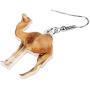 WEVENI Acrylic Desert Camel Llama Earrings Dangle Drop Jewelry For Women Girls Ladies Unique Gift