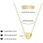 Dainty Initial Necklace Letters A to Z 26 Alphabet Heart Pendant Necklace 18K Real Gold Plated Personalized Necklace for Women for Her Dainty Initial Necklace Letters A to Z 26 Alphabet Heart Pendant Necklace 18K Real Gold Plated Personalized Necklace for Women for Her