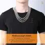 QGoliver Mens Cuban Link Chain Miami Curb Chain Stainless Steel Necklaces Hip Hop Jewelry for Men Women - Gold Silver, 8.5mm, 20''-24'' QGoliver Mens Cuban Link Chain Miami Curb Chain Stainless Steel Necklaces Hip Hop Jewelry for Men Women - Gold Silver, 8.5mm, 20''-24''