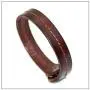 Heavstjer Punk Alloy Buckle Wristband Leather Cuff Bracelet Heavstjer Punk Alloy Buckle Wristband Leather Cuff Bracelet