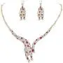 EVER FAITH Womens Austrian Crystal Enamel Leopard Necklace Earrings Set for Sister, Daughter EVER FAITH Womens Austrian Crystal Enamel Leopard Necklace Earrings Set for Sister, Daughter
