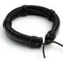Manfnee Leather Braided Bracelet Cuff Wrap Wristband for Men Women Adjustable