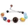 Believe London Solar System Bracelet with Jewelry Bag & Meaning Card | Adjustable Bracelet to Fit Any Wrist | 9 Planets Galaxy Universe Guardian Believe London Solar System Bracelet with Jewelry Bag & Meaning Card | Adjustable Bracelet to Fit Any Wrist | 9 Planets Galaxy Universe Guardian