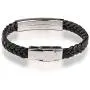 GAGAFEEL Custom Leather Bracelet Classic Braided Rope Engraved Name Message Men Women Stainless Steel ID Cuff Bangle Xmas Birthday Gift for Bestfriend Couple GAGAFEEL Custom Leather Bracelet Classic Braided Rope Engraved Name Message Men Women Stainless Steel ID Cuff Bangle Xmas Birthday Gift for Bestfriend Couple