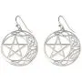 TEAMER Celtic Knot Dangle Earrings Stainless Steel Vintage Statement Amulet Wiccan Jewelry for Women TEAMER Celtic Knot Dangle Earrings Stainless Steel Vintage Statement Amulet Wiccan Jewelry for Women