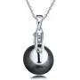 925 Sterling Silver Freshwater Cultured Pearl Pendant Necklace JO WISDOM Jewelry for Women,Girls