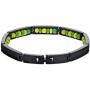 In Season Jewelry Black Stainless Steel Ilde de Orula Bracelet Santeria Green Yellow Babalawo