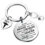 AKATP DPT Keychain Doctor of Physical Therapy Jewelry You’re Braver Than You Believe DPT Graduate Gift for Medical School Student AKATP DPT Keychain Doctor of Physical Therapy Jewelry You’re Braver Than You Believe DPT Graduate Gift for Medical School Student