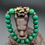 Homelavie Feng Shui Pixiu Bracelet 10mm Amulet Dragon Natural Stone Beads Bracelet Attract Wealth Money and Good Luck