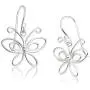 Big Apple Hoops - High Polished Sterling Silver Queen Butterfly Dangle Drop Earrings Made from Real Solid 925 Sterling Silver in 3 Color Rose, Silver, Gold Unique Fashion Gifts for Teens, Women Big Apple Hoops - High Polished Sterling Silver Queen Butterfly Dangle Drop Earrings Made from Real Solid 925 Sterling Silver in 3 Color Rose, Silver, Gold Unique Fashion Gifts for Teens, Women