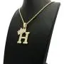 CBC Crown Rhinestone Studded Crown Initial Alphabet Letter Pendant Necklace 24'' Rope Chain Necklaces CBC Crown Rhinestone Studded Crown Initial Alphabet Letter Pendant Necklace 24'' Rope Chain Necklaces