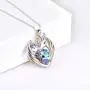 POPKIMI Sterling Silver Unicorn Necklace Heart Crystal Unicorn Pendant Jewelry Birthday Gifts for Girls Women (Purple) POPKIMI Sterling Silver Unicorn Necklace Heart Crystal Unicorn Pendant Jewelry Birthday Gifts for Girls Women (Purple)