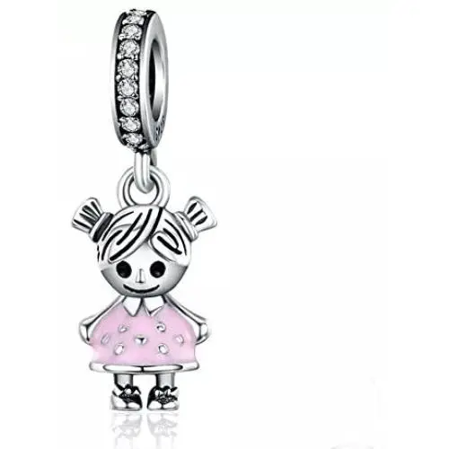 Boy OR Girl Dangle 925 Sterling Silver Child Charm Beads for Fashion Charms Bracelet & Necklace Boy OR Girl Dangle 925 Sterling Silver Child Charm Beads for Fashion Charms Bracelet & Necklace