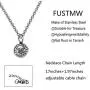 FUSTMW Army Necklace Navy Necklace Military Jewelry Deployment Gifts FUSTMW Army Necklace Navy Necklace Military Jewelry Deployment Gifts
