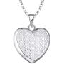 JO WISDOM Flower of Life Necklace,925 Sterling Silver Family Coin Pendant Necklace