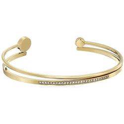 Michael Kors Logo Disc and Pave Jewelry Gift Cuff Bracelet