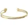 Michael Kors Logo Disc and Pave Jewelry Gift Cuff Bracelet Michael Kors Logo Disc and Pave Jewelry Gift Cuff Bracelet