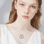 ONEFINITY Fox Necklace Sterling Silver Origami Fox Pendant Necklace for Women Jewelry Gifts ONEFINITY Fox Necklace Sterling Silver Origami Fox Pendant Necklace for Women Jewelry Gifts