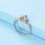 mingkejw Cremation Jewelry Ring for Ashes Adjustable Cute Cat Urn Rings Holder for Pet Ashes Cremation Urn Keepsake Memorial Ring for Women Girls