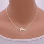 Moonlight Collections 925 Sterling Silver Custom Pendant Personalized Name Necklace Moonlight Collections 925 Sterling Silver Custom Pendant Personalized Name Necklace