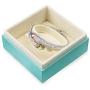 Woodten Small Hard Gift Box Set Jewelry Gift Boxes for Ring Earring Jewelry with Creative Bowknot(Bracelet Box)