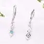 JO WISDOM 925 Sterling Silver Infinity Dangle & Drop Earrings with AAA Cubic Zirconia JO WISDOM 925 Sterling Silver Infinity Dangle & Drop Earrings with AAA Cubic Zirconia
