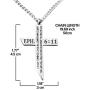 epiphaneia Mens Stainless Steel Cross Necklace Armour of God Ephesians 6:11. Mens Jewelry Cross Necklaces Christian Religious Gifts Christians for Men - Dad Birthday Gift, Fathers Day, Christmas