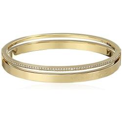 Michael Kors Jewelry Hinged Gold Bangle Bracelet