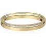 Michael Kors Jewelry Hinged Gold Bangle Bracelet