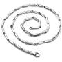 Colourful clouds Stainless Steel Chain Necklace 3mm Seeds Neck Chains for Men Women Jewelry