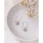 Boma Jewelry Sterling Silver Four Leaf Clover Dangle Earrings