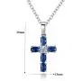 CiNily Cross Pendant Necklace Gold Plated Opal Pendant/Mystic Topaz Gemstone Pendant Criss Jewelry CiNily Cross Pendant Necklace Gold Plated Opal Pendant/Mystic Topaz Gemstone Pendant Criss Jewelry