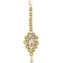 Efulgenz Indian Bollywood Kundan Choker Multilayer Neckalce Earrings Maangtikka Wedding Bridal Jewelry Set