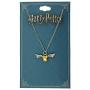 Harry Potter Necklace Golden Snitch Quidditch Accessories