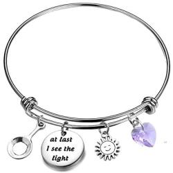 Tangled Quotes Keychain at Last I See The Light Gifts Inspirational Gifts