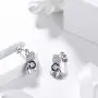 Aurora Tears Elephant Jewelry Women 925 Sterling Silver Earrings/Rings Crystal Cubic Zirconia Jewelry