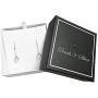 Cultured Tulip Pearl Dangle Earrings For Women Sterling Silver 14K White Gold Over Hypoallergenic White (white)