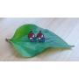 Lovely Cartoon Spider Man with Charm Section Web Stud Earring Necklace Cool Enamel Jewelry for Women Girls