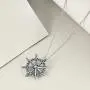 Compass Necklace Sterling Silver Compass Celtic Knot Necklace Graduation Friendship Travel Necklace Inspirational Graduation Gifts Jewelry for Women Girls Friends Compass Necklace Sterling Silver Compass Celtic Knot Necklace Graduation Friendship Travel Necklace Inspirational Graduation Gifts Jewelry for Women Girls Friends