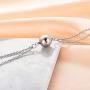Lanqueen Magnetic Couples Necklaces Mutual Attraction Matching Jewelry Gifts for Women Men Boyfriend Girlfriend Best Friend