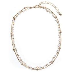 Artilady Opal Choker Necklace for Women Gold Layered Necklace Jewelry Gift